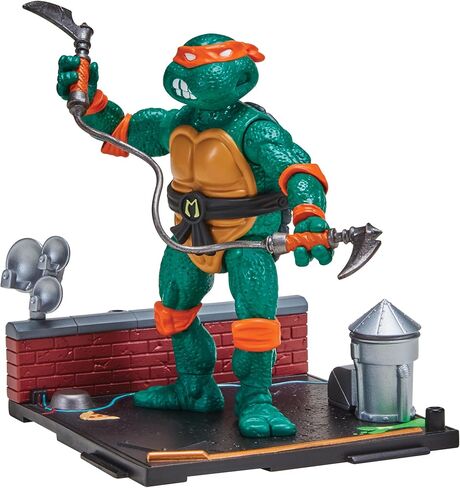 Teenage Mutant Ninja Turtles: 4" Remastered Michelangelo Action Figure by Playmates Toys in Saudi Arabia