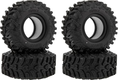 إطارات MEUS RACING 0.7 - إطارات MS6 Vipers الزاحفة للزاحف المحوري SCX30 Redcat Ascent-32 1/30 1/32 RC، 40 مم/16 مم/R0.7 (#M0702) in Saudi Arabia