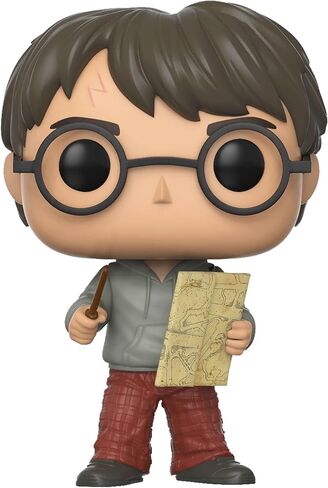 Funko Pop Movies Potter-Harry w/Marauders Map w Toy in Saudi Arabia
