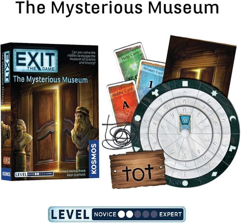 EXIT: The Game 4-Pack Escape Room | Beginner Bundle | Haunted Roller Coaster, Sunken Treasure, Mysterious Museum, House of Riddles | Family-Friendly, Cooperative Game | 1- 4 Players, Ages 10+ in Saudi Arabia