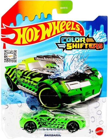 Hot Wheels Color Shifter Barbaric for 3 Years & Above (Green) in Saudi Arabia