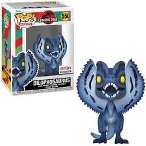 POP Funko Movie Jurassic Park Exclusive Dilophosaurus #550 with Free Acrylic Case, LE#550 in Saudi Arabia