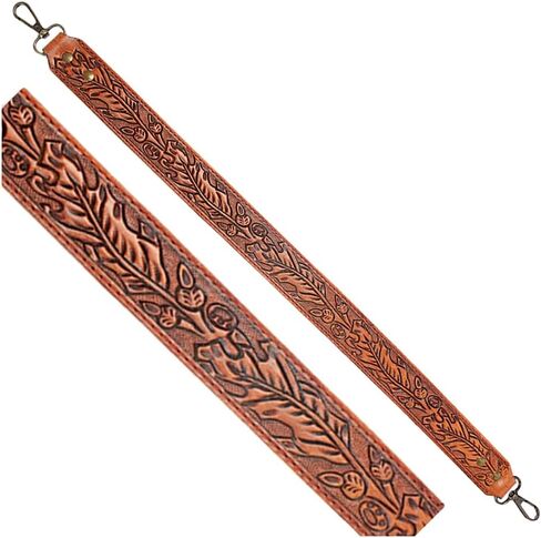 American Darling Hand Tooled Genuine Leather Crossbody Handle Strap for Bags Phone Keychain Wallet Purse Clutch Cellphone in Saudi Arabia