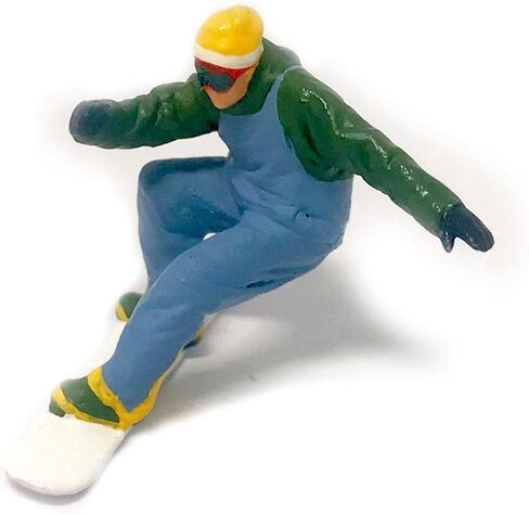 Miniature Skiing Figure Set for Tabletop Display - 3 Pieces, D in Saudi Arabia