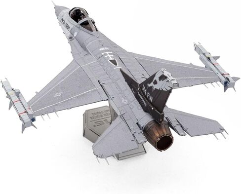 Fascinations Metal Earth F-16 Fighting Falcon USAF 3D Metal Model Kit Bundle with Tweezers in Saudi Arabia