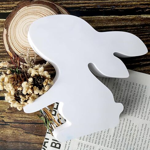 Rabbit Mold Vase Resin Mold with 3 Test Tubes, Planter Silicone Mold for DIY Plant Propagation Station, Flowers Preservation, Office Home Decoration, Easter Gift (Rabbit) in Saudi Arabia