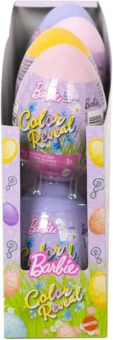 Barbie Color Reveal Easter Egg with 6 Surprises Including 1 Lamb and 3 Mystery Bags, Random Model, Children's Toy, HCC74 in Saudi Arabia
