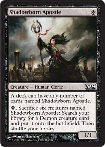 Magic The Gathering - Shadowborn Apostle - Magic 2014 in Saudi Arabia