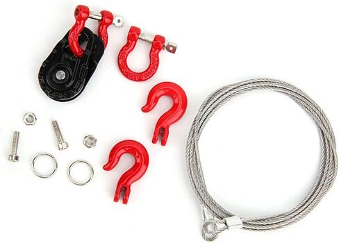 مجموعة معدات الإنقاذ العامة مكونة من ثلاث قطع كابل في RCpulley Steellocks Lock لمركبة RC. in Saudi Arabia