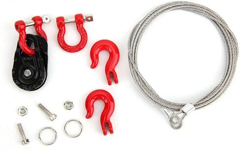 مجموعة معدات الإنقاذ العامة مكونة من ثلاث قطع كابل في RCpulley Steellocks Lock لمركبة RC. in Saudi Arabia