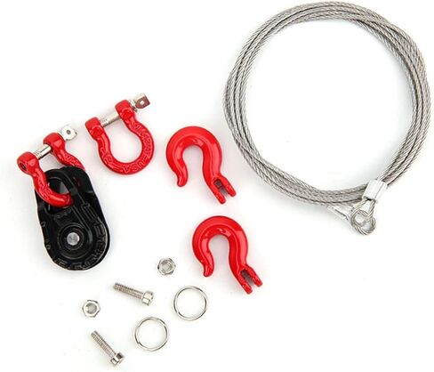 مجموعة معدات الإنقاذ العامة مكونة من ثلاث قطع كابل في RCpulley Steellocks Lock لمركبة RC. in Saudi Arabia