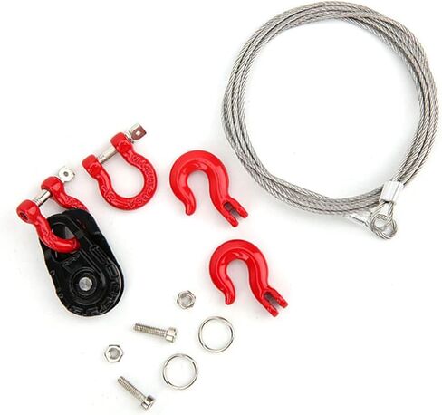 مجموعة معدات الإنقاذ العامة مكونة من ثلاث قطع كابل في RCpulley Steellocks Lock لمركبة RC. in Saudi Arabia