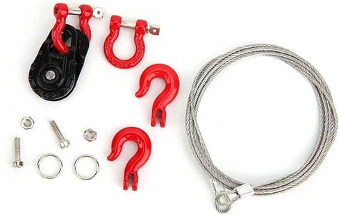 مجموعة معدات الإنقاذ العامة مكونة من ثلاث قطع كابل في RCpulley Steellocks Lock لمركبة RC. in Saudi Arabia