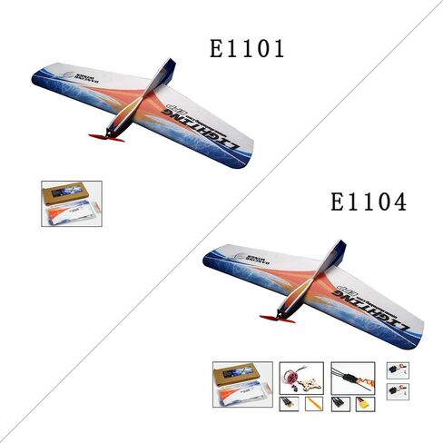 Goolsky Dancing Wings Hobby E1101 Lighting 1060mm Wingspan EPP Flying Wing RC Airplane Training KIT in Saudi Arabia