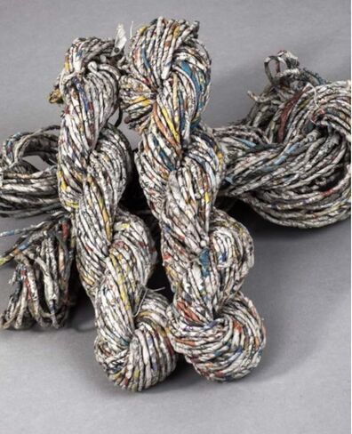 KNITSILK Recycled Newspaper Yarn - Magical Chunky, Basket Weaving, Altered & Mixed Media Projects, Fibre Art(Pack of 1) in Saudi Arabia