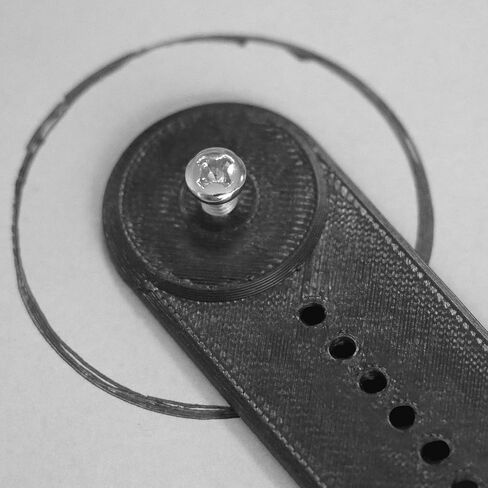 PIAOLGYI Ruler Tool for Mandala Dot Art Concentric Circle Maker,Circle Drawing Tool(Black) in Saudi Arabia