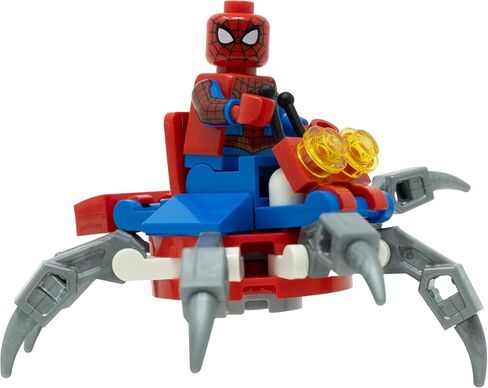LEGO Superheroes: Spiderman Minifigure with Spider-Crawler - Ages 6+ in Saudi Arabia