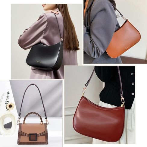 arricraft Leather Purse Strap, 22.75inch Handbag Shoulder Strap for Shoulder Bag Making in Saudi Arabia
