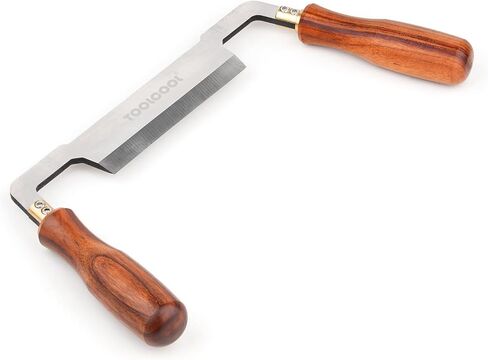 TOOLCOOL Draw Knife Debarking Tool Tree Bark Removal Tool Hardwood Handle 4.3 Inch Straight Blade Drawknife Woodworking Tool in Kuwait