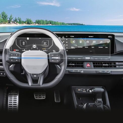 واقي شاشة Coleya 2022 2023 2024 Forte لسيارة Kia Forte (GT-line/GT/GT Manual) شاشة لمس 10.25 بوصة، زجاج مقسى 9H 2024 2023 Forte GT Line Accessories HD طبقة حماية شفافة 10.25 بوصة in Saudi Arabia