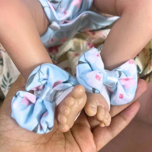 MRB Reborn Baby Dolls, 18-inch Realistic Newborn Baby Dolls with Soft Cloth Body, Real Life Baby with Doll Accessories for Kids Age 3 + in Saudi Arabia