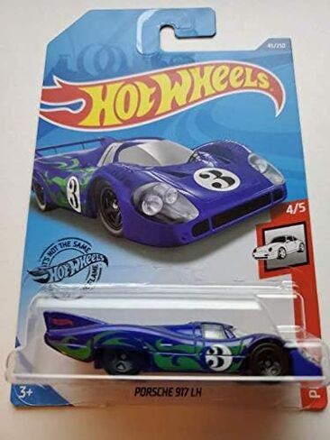Hot Wheels 2020 Porsche 917 LH, 45/250 Blue in Saudi Arabia