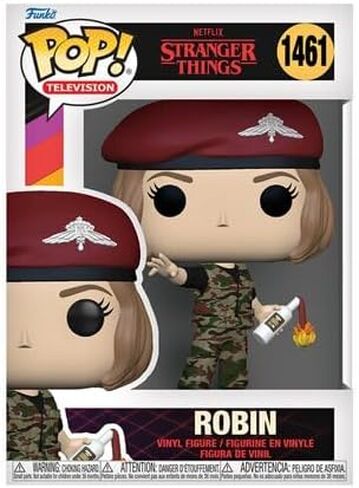 POP! TV: Stranger Things - Robin with Cocktail #1461 Bundled with Compatible Box Protector Case in Saudi Arabia