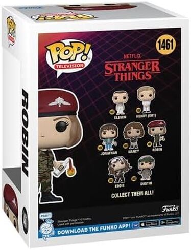 POP! TV: Stranger Things - Robin with Cocktail #1461 Bundled with Compatible Box Protector Case in Saudi Arabia