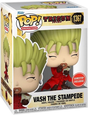 Funko Pop Animation: Trigun - VASH The Stampede مع شخصية دوناتس (حصريًا لـ Gamestop) in Kuwait