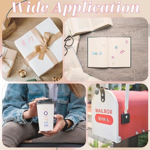 EORTA Scrapbooking Letter Stickers, 8 Sheets 3D Puffy Alphabet & Numbers Sticker Decor for Graduation Caps, Water Bottles, Teacher Supplies, DIY Crafts in Saudi Arabia