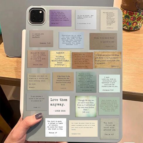 120pcs/set Motivational Phrases Vintage Stickers for DIY Scrapbook Fridge Laptop Phone Inspirational Famous Quotes Decals in Saudi Arabia