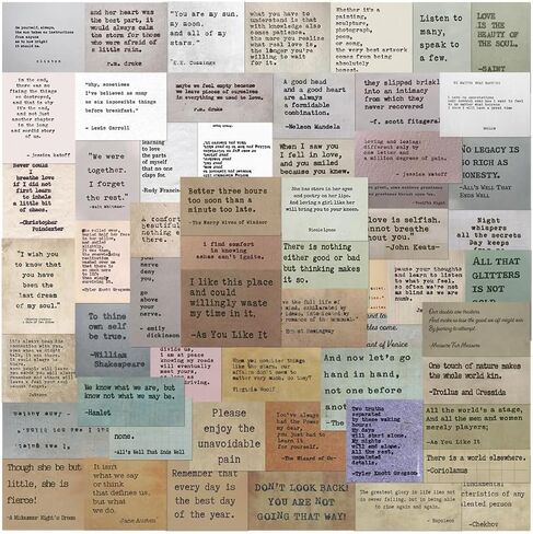 120pcs/set Motivational Phrases Vintage Stickers for DIY Scrapbook Fridge Laptop Phone Inspirational Famous Quotes Decals in Saudi Arabia