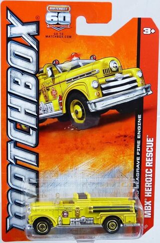 Matchbox MBX Heroic Rescue Yellow Classic Seagrave Fire Engine 17 من 120 بواسطة Matchbox in Saudi Arabia
