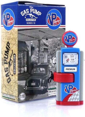مقتنيات Greenlight - Pom Wayne 100-a Vintage Gas Pump VP Racing Fuels 1948-1:18 in Saudi Arabia