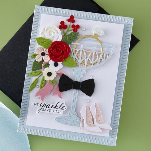 Spellbinders S5-720 A Special Toast Etched Dies from The Happier Hour Collection in Saudi Arabia