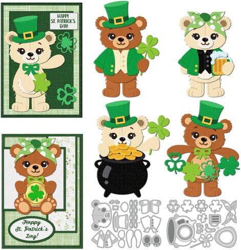 Easter Candy Boxes Metal Die Cuts Animal Egg Boxes Card Making Carbon Steel Cutting Dies DIY Scrapbooking Cut Stencils Paper Embossing Template for Greeting Card Invitation Photo Album Decor in Saudi Arabia
