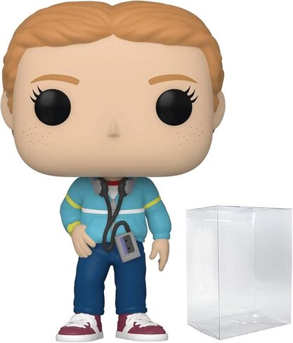 POP [Stranger Things - Max Mayfield [Season 4] مجسم Funko من الفينيل (مرفق مع حافظة حماية صندوقية متوافقة)، متعدد الألوان، 3.75 بوصة in Kuwait