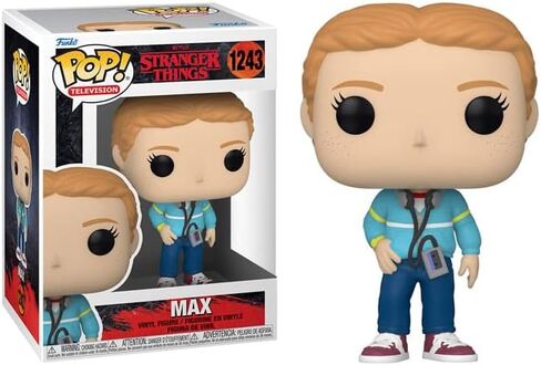 POP [Stranger Things - Max Mayfield [Season 4] مجسم Funko من الفينيل (مرفق مع حافظة حماية صندوقية متوافقة)، متعدد الألوان، 3.75 بوصة in Kuwait