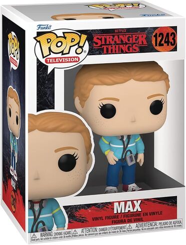 POP [Stranger Things - Max Mayfield [Season 4] مجسم Funko من الفينيل (مرفق مع حافظة حماية صندوقية متوافقة)، متعدد الألوان، 3.75 بوصة in Kuwait