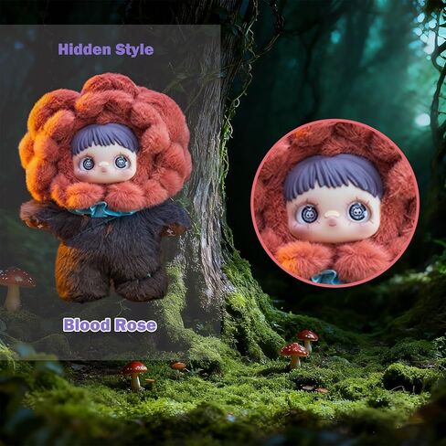 Nommi Maymei Dark Forest Series Blind Plush Box, 1PC (1 of 7 Possible Styles), 6 Regular Figure and 1 Hidden Figure, for 15 Years Old and Up Collection, (Pack of 1) in Saudi Arabia