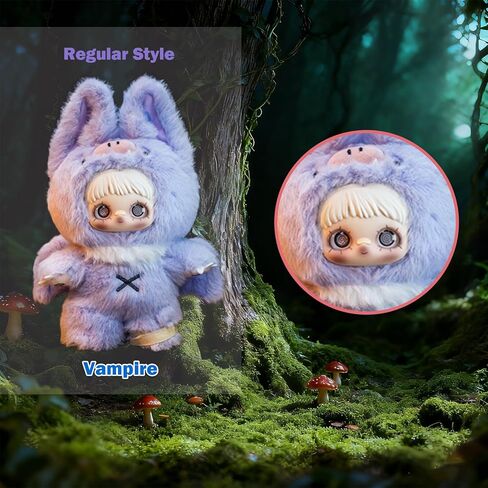 Nommi Maymei Dark Forest Series Blind Plush Box, 1PC (1 of 7 Possible Styles), 6 Regular Figure and 1 Hidden Figure, for 15 Years Old and Up Collection, (Pack of 1) in Saudi Arabia