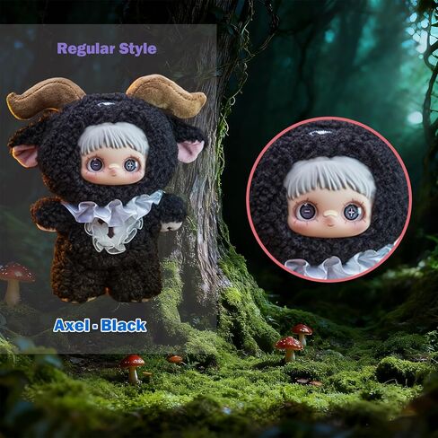 Nommi Maymei Dark Forest Series Blind Plush Box, 1PC (1 of 7 Possible Styles), 6 Regular Figure and 1 Hidden Figure, for 15 Years Old and Up Collection, (Pack of 1) in Saudi Arabia