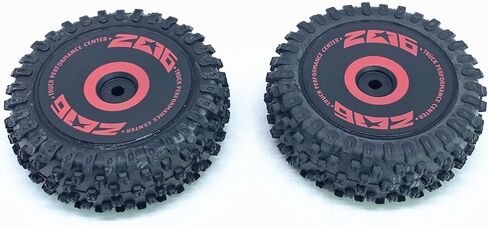KingVal Replacement Front and Rear Wheel Tire Tyre Set RC Parts Compatible with WLtoys 124016 RC Car in Saudi Arabia