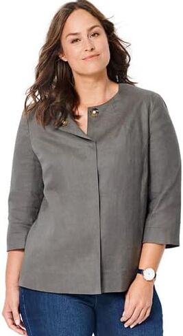 Burda Style X06034BURDA معطف وسترة بدون ياقة من Misses، حزمة نمط الخياطة، رمز التصميم B6034، المقاسات 18-28 (44-54) in Kuwait
