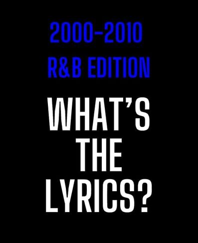 What's The Lyrics? R&B Edition, Music Trivia Game Collection 2000-2010 in Saudi Arabia