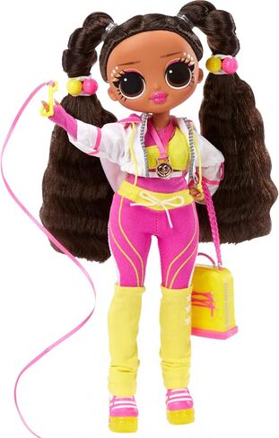 L.O.L. Surprise! OMG Sports Vault Queen Artistic Gymnastics Fashion Doll with 20 Surprises Including Sparkly Accessories & Reusable Playset, Posable - Gift for Kids, Toys for Girls Boys Ages 4 5 6 7+ in Saudi Arabia