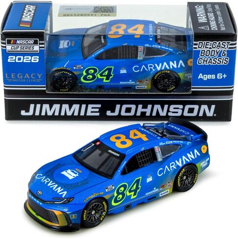 Jimmie Johnson 2026 Carvana ARC Diecast Chassis Car 1:64 Scale in Saudi Arabia