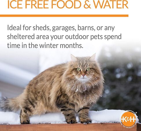K&H Pet Products Outdoor Heated Kitty House, Heated Cat House for Outside Community Cats, Strays, and Ferals, Insulated Shelter, Warming Cold Weather House with Heated Pad for Winter, Olive/Olive in Saudi Arabia