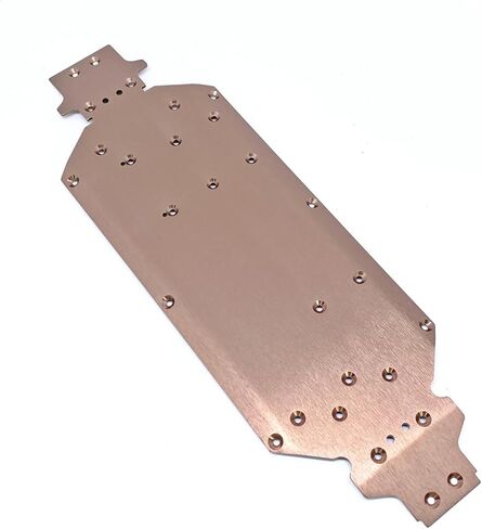 KingVal Replacement Metal Chassis Bottom Board RC Spare Parts Compatible with WLtoys 124019 124018 124017 124016 124007 1/12 RC Car in Saudi Arabia