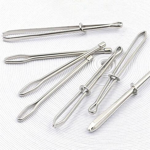 2/4Pcs Elastic Band Threader Clip Metal Sewing Guide for DIY, Belt Guide Needle Tool for Trousers Waistbands Elastic Repair, 2PCS in Saudi Arabia